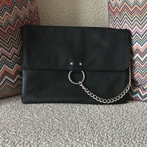 Sold. Beautiful clutch NWOT. Great for an evening out!  Fantastic chain detail